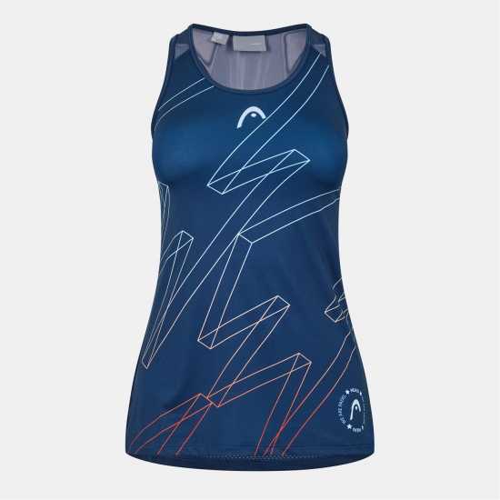 Head Play Tank Top Ld99 Blue 