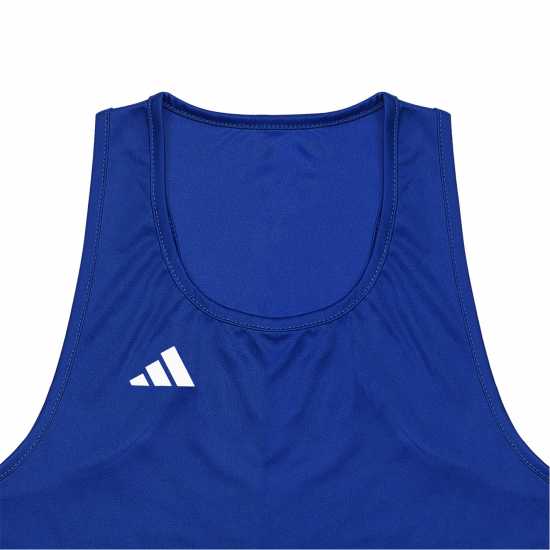 Adidas Boxing Vest Blue Мъжко облекло за едри хора