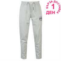 Lonsdale Мъжко Спортно Долнище Box Lightweight Sweat Pants Mens Grey Marl Мъжки меки спортни долнища