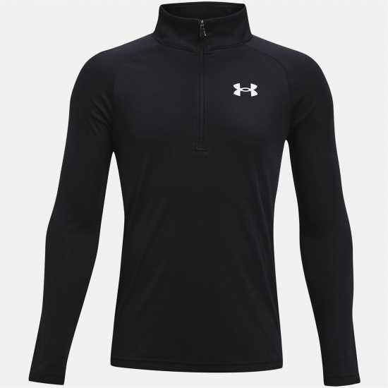 Under Armour Tech™ 2.0 ½ Zip Juniors Черно/Бяло Under Armour Tech™ 2.0 ½ Zip Juniors Черно/Бяло