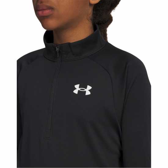 Under Armour Tech™ 2.0 ½ Zip Juniors Черно/Бяло Under Armour Tech™ 2.0 ½ Zip Juniors Черно/Бяло