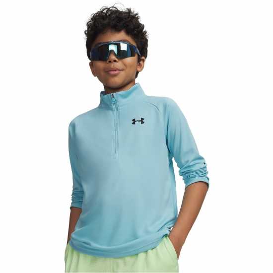 Under Armour Tech™ 2.0 ½ Zip Juniors Under Armour Tech™ 2.0 ½ Zip Juniors Ether Blue