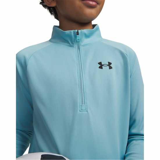 Under Armour Tech™ 2.0 ½ Zip Juniors Under Armour Tech™ 2.0 ½ Zip Juniors Ether Blue