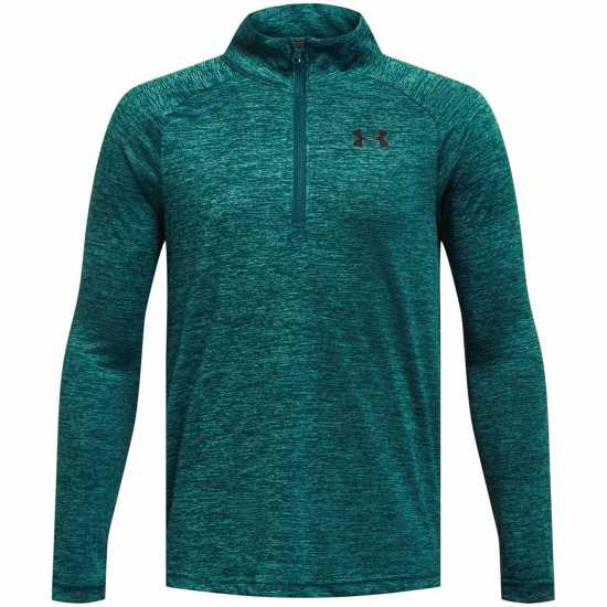 Under Armour Tech™ 2.0 ½ Zip Juniors Hyper Green Under Armour Tech™ 2.0 ½ Zip Juniors Hyper Green