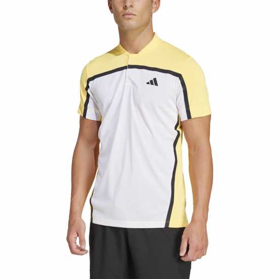 Adidas Мъжка Блуза С Яка Tennis Heat.rdy Pro Freelift Henley Polo Shirt Mens  Мъжко облекло за едри хора
