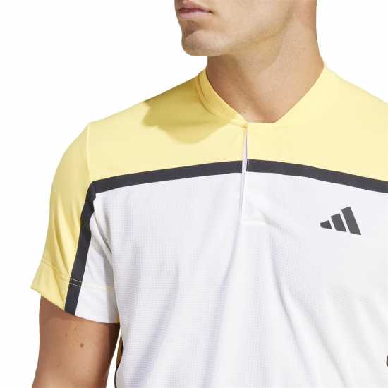Adidas Мъжка Блуза С Яка Tennis Heat.rdy Pro Freelift Henley Polo Shirt Mens  Мъжко облекло за едри хора