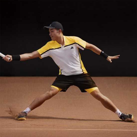 Adidas Мъжка Блуза С Яка Tennis Heat.rdy Pro Freelift Henley Polo Shirt Mens  Мъжко облекло за едри хора