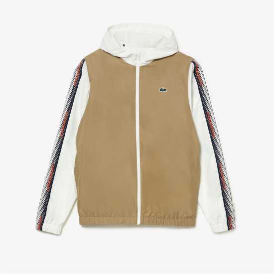 Lacoste Colour Block Tracksuit Лъв/Брашно Мъжки спортни екипи в две части