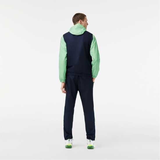 Lacoste Colour Block Tracksuit Син/Лиамоне Мъжки спортни екипи в две части