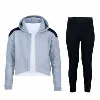 Firetrap Junior Girls 3Pc Jogger Set  Детски спортни екипи