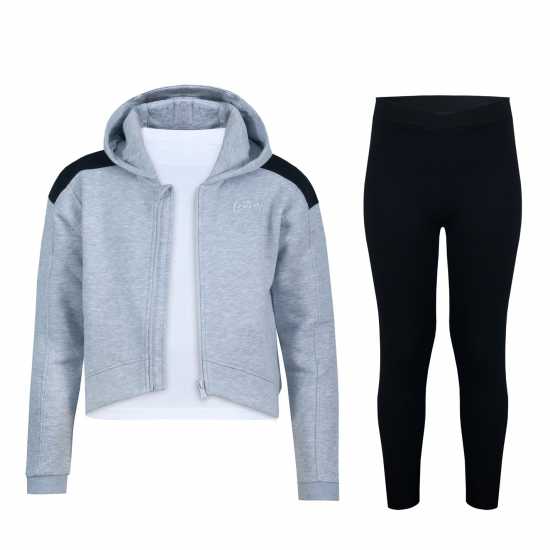 Firetrap Junior Girls 3Pc Jogger Set  Детски спортни екипи