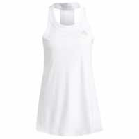 Adidas Дамски Потник Club Tank Top Womens White/Grey Дамски тениски и фланелки