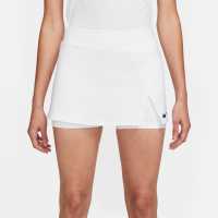 Dri-fit Victory Women's Tennis Skirt White/Black Дамско облекло плюс размер