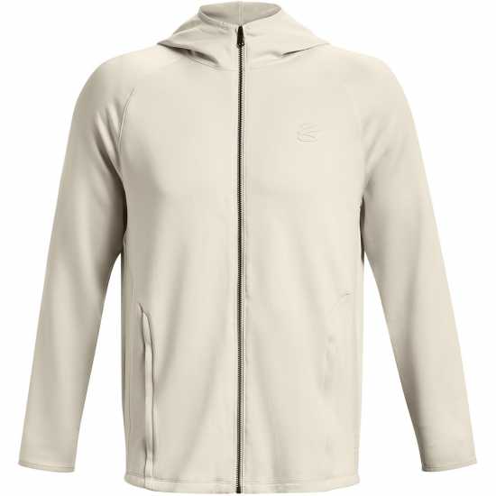 Under Armour Мъжко Яке Curry Playable Jacket Mens Бяло Мъжки суитчъри и блузи с качулки