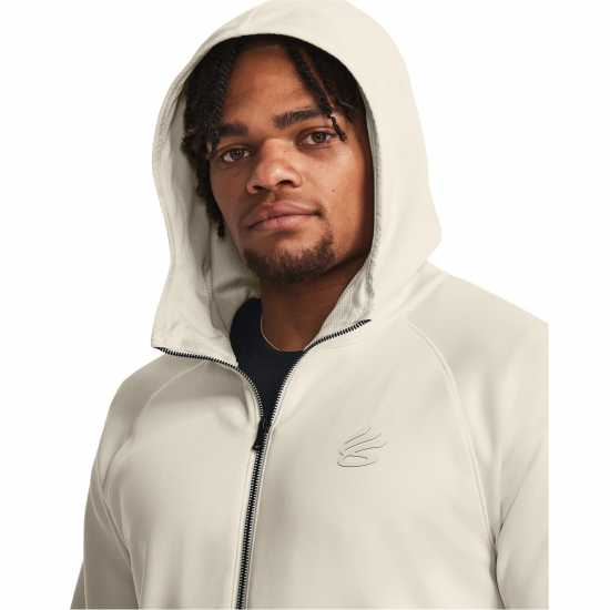 Under Armour Мъжко Яке Curry Playable Jacket Mens Бяло Мъжки суитчъри и блузи с качулки