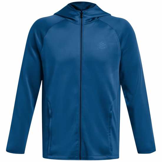 Under Armour Мъжко Яке Curry Playable Jacket Mens Синьо Мъжки суитчъри и блузи с качулки