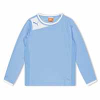 Puma (13) Fb Powercat 5.12 Ls Shirt Juniors Blue 