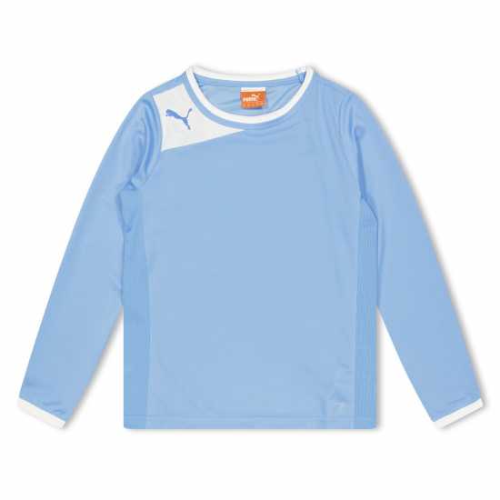 Puma (13) Fb Powercat 5.12 Ls Shirt Juniors Blue 