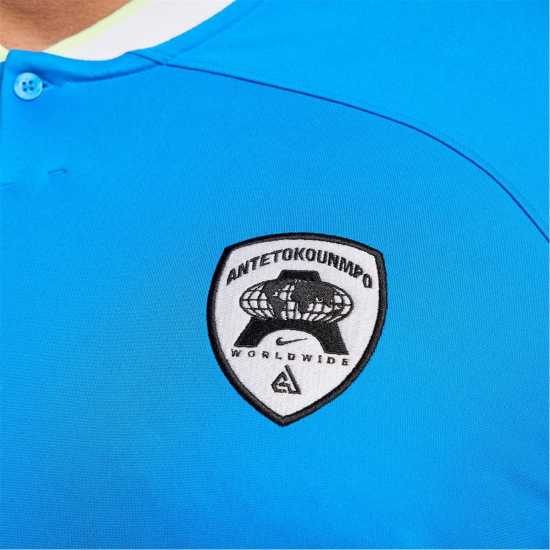 Nike Giannis Dri-Fit Long Sleeve Basketball Top Mens Фото Синьо/Волт Мъжки тениски и фланелки