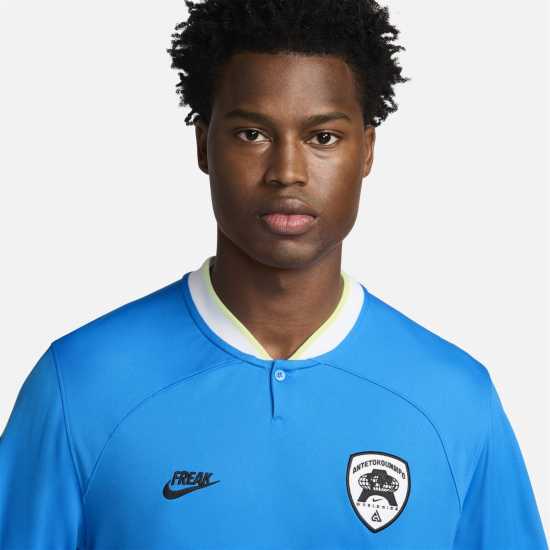 Nike Giannis Dri-Fit Long Sleeve Basketball Top Mens Фото Синьо/Волт Мъжки тениски и фланелки