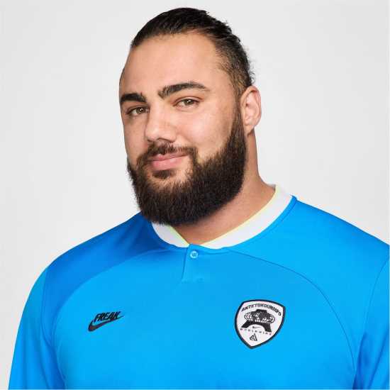 Nike Giannis Dri-Fit Long Sleeve Basketball Top Mens Фото Синьо/Волт Мъжки тениски и фланелки