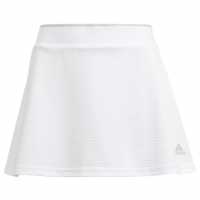 Sale Adidas G Club Tennis Skirt Junior Girls White/Grey Two Детски поли и рокли