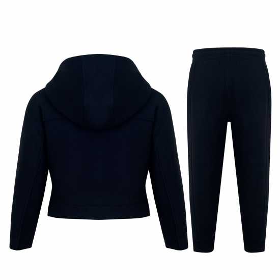 Детски спортни екипи Firetrap Junior Girls 2Pc Jogger Set Черно Firetrap Junior Girls 2Pc Jogger Set Черно Детски спортни екипи