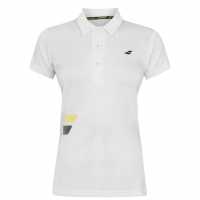 Babolat Блуза С Яка Club Tennis Polo Shirt Womens White Дамски тениски с яка
