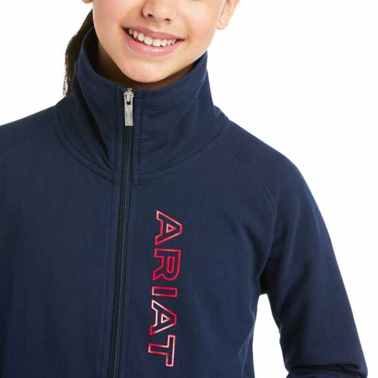 Ariat Team Logo Kids Full Zip Sweatshirt  Детски якета и палта