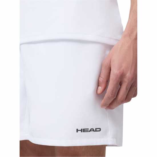 Мъжки Шорти Head Head Club Shorts Mens Бяло Мъжки Шорти Head Head Club Shorts Mens Бяло