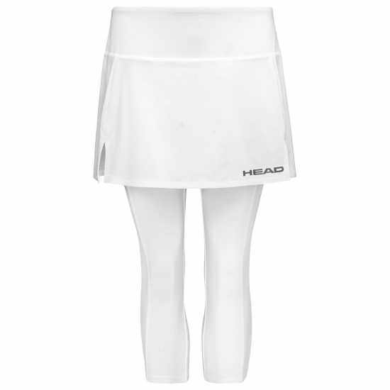 Head Club 3 Quarter Tights Skort Бяло Head Club 3 Quarter Tights Skort Бяло