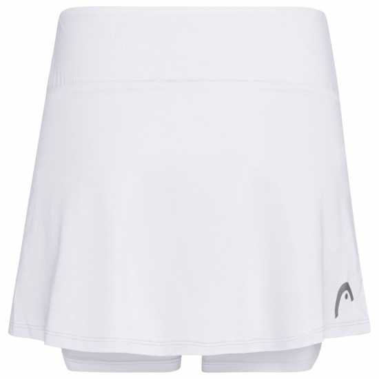Детски къси панталони Head Club Basic Skort Junior Бяло Head Club Basic Skort Junior Бяло Детски къси панталони