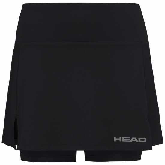 Детски къси панталони Head Club Basic Skort Junior Черно Head Club Basic Skort Junior Черно Детски къси панталони