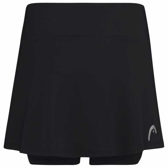 Детски къси панталони Head Club Basic Skort Junior Черно Head Club Basic Skort Junior Черно Детски къси панталони