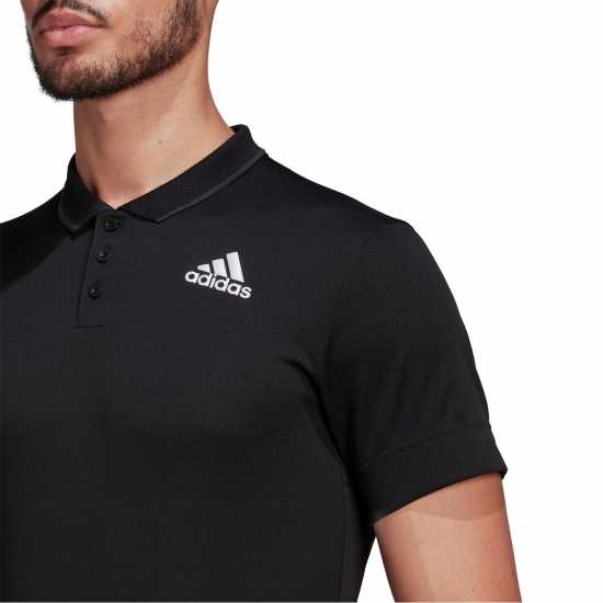 Adidas Мъжка Блуза С Яка Tennis Freelift Polo Shirt Mens