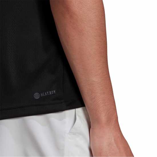 Adidas Мъжка Блуза С Яка Tennis Freelift Polo Shirt Mens