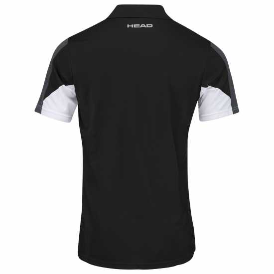 Head Блуза С Яка Club Tech Polo Shirt Black Мъжки тениски с яка