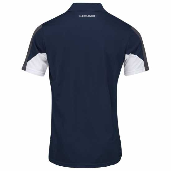 Head Блуза С Яка Club Tech Polo Shirt Dark Blue Мъжки тениски с яка