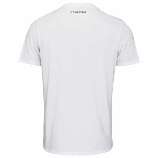 Head Club Colin T-Shirt Junior White - Детски тениски и фланелки