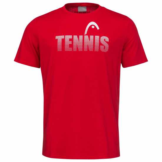 Head Club Colin T-Shirt Junior Red - Детски тениски и фланелки