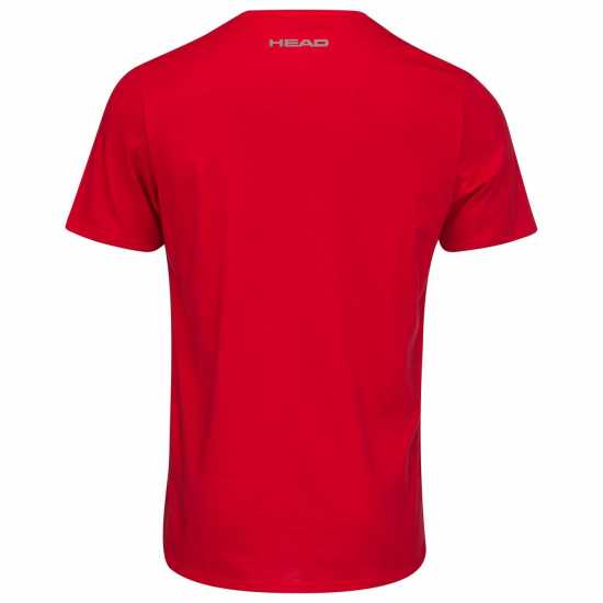 Head Club Colin T-Shirt Junior Red - Детски тениски и фланелки