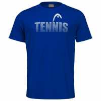 Head Club Colin T-Shirt Junior Royal Blue Детски тениски и фланелки