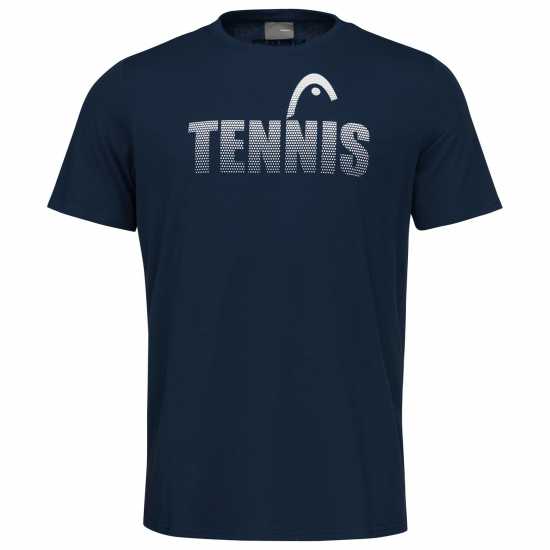 Head Club Colin T-Shirt Junior Dark Blue - Детски тениски и фланелки