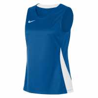 Nike Team Stck Jersy Ld09 Blue/White Nike Team Stck Jersy Ld09 Blue/White