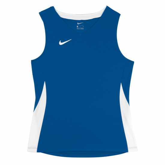 Nike Team Stck Jersy Ld09 Blue/White Nike Team Stck Jersy Ld09 Blue/White