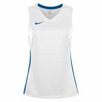 Nike Team Stck Jersy Ld09 Бяло/Кралско 