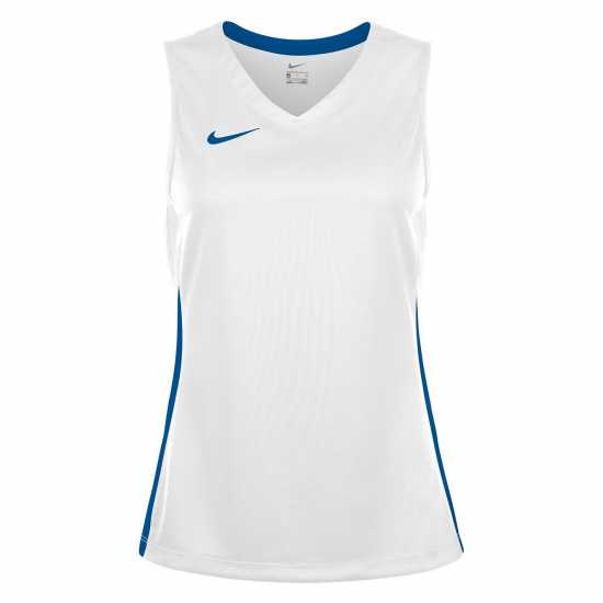 Nike Team Stck Jersy Ld09 Бяло/Кралско 