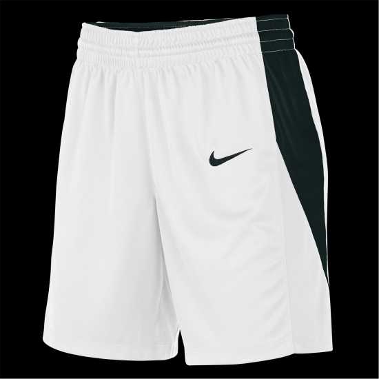 Nike Team Stock Shrt Ld09 White/Black Nike Team Stock Shrt Ld09 White/Black