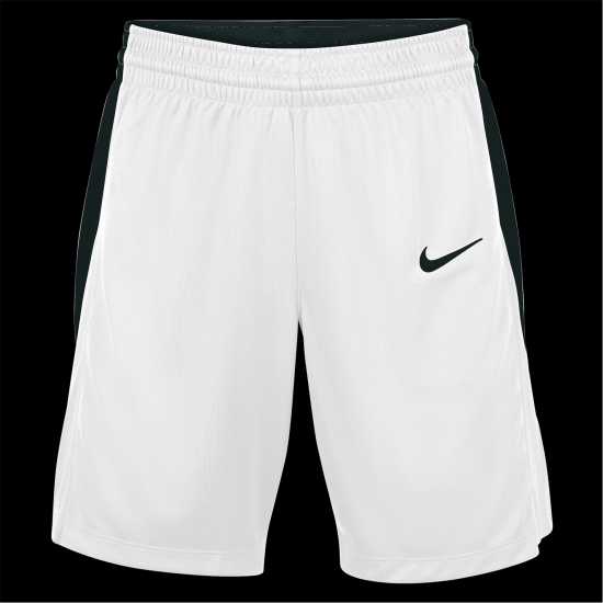 Nike Team Stock Shrt Ld09 White/Black Nike Team Stock Shrt Ld09 White/Black