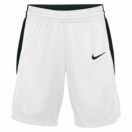 Nike Team Stock Shrt Ld09 White/Black Nike Team Stock Shrt Ld09 White/Black